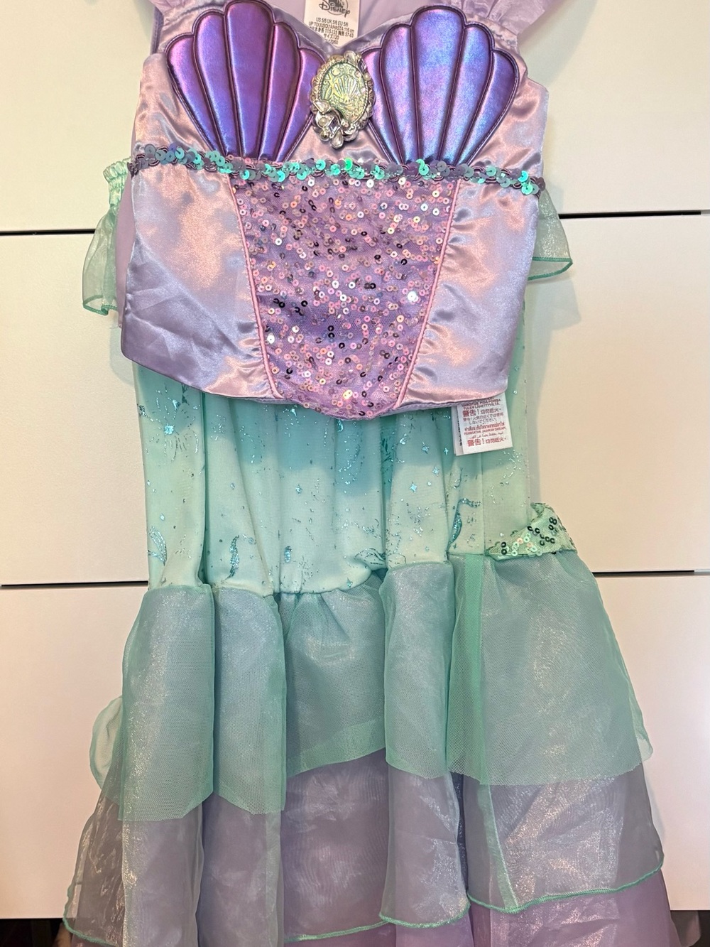Disney Ariel Little Mermaid Dress Costume